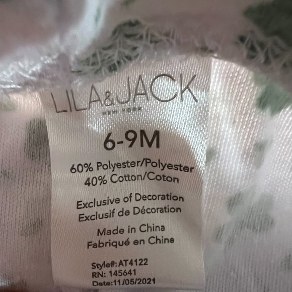 Lila & Jack St. Patrick's Day Baby Leggings 6 - 9 Months - Picture 3 of 5